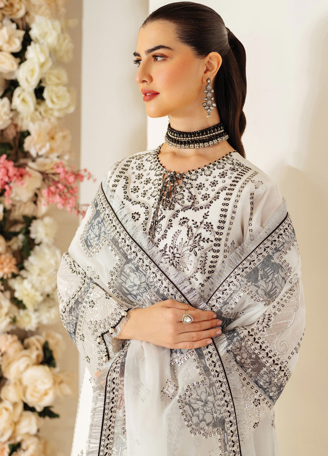 Alizeh Luxe Embroidered Raw Silk 3 Piece Unstitched Suit AF24LRS AF-RS-04-DOVE Alizeh Luxe Embroidered Raw Silk 3 Piece Unstitched Suit AF24LRS AF-RS-04-DOVE
