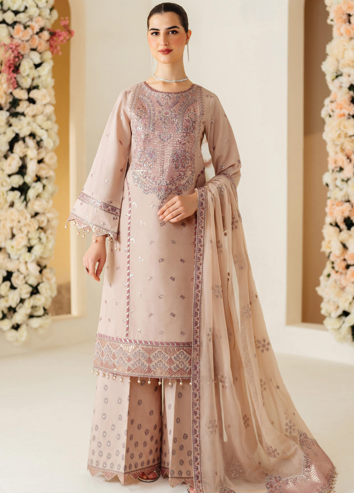 Alizeh Luxe Embroidered Raw Silk 3 Piece Unstitched Suit AF24LRS AF-RS-08-TAFFY Alizeh Luxe Embroidered Raw Silk 3 Piece Unstitched Suit AF24LRS AF-RS-08-TAFFY