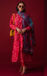 Alzohaib Coco Popup Digital Printed Cambric 3 Piece Unstitched Suit AZ24CP-V2 D-01