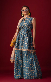 Alzohaib Coco Popup Digital Printed Cambric 3 Piece Unstitched Suit AZ24CP-V2 D-06