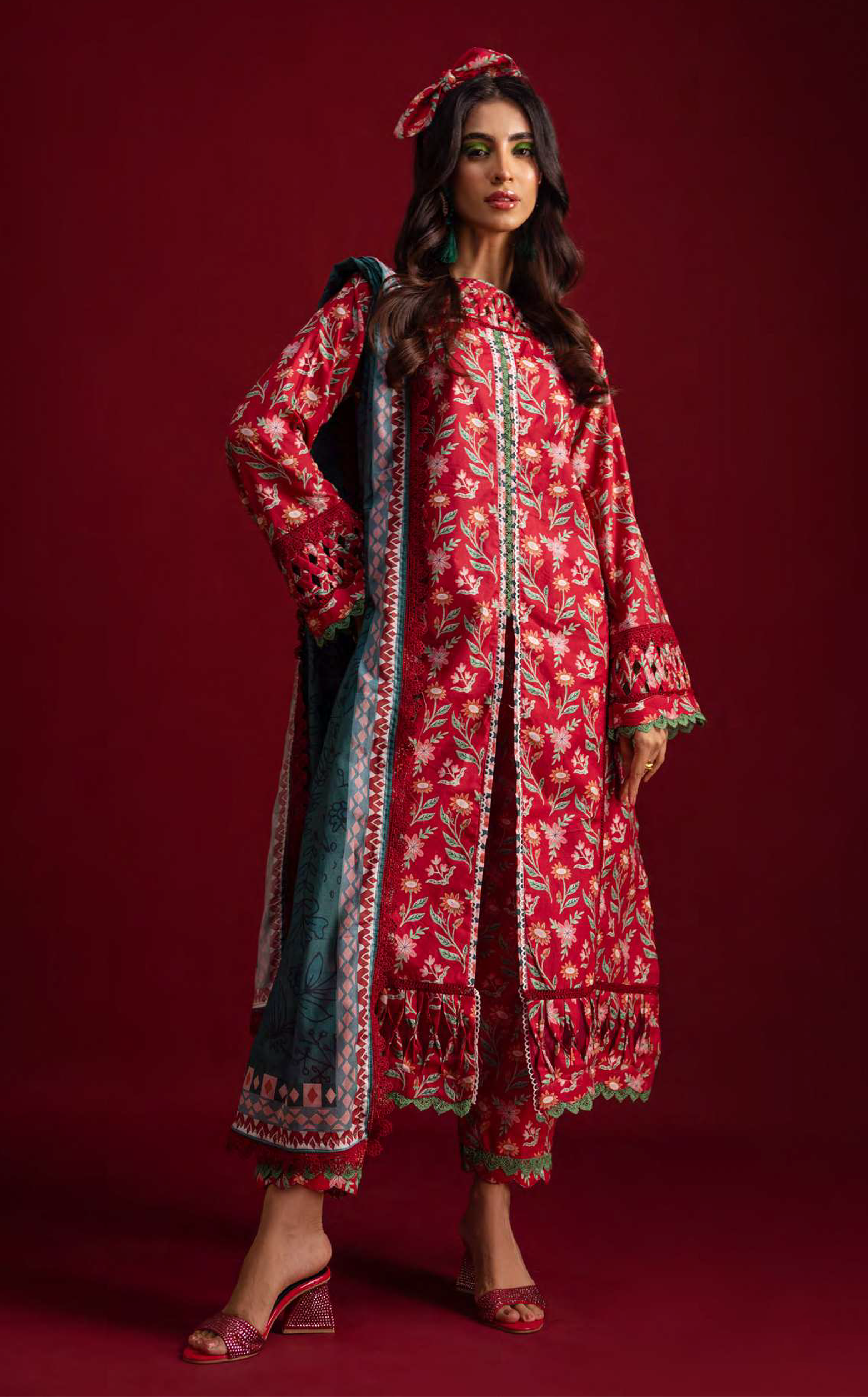 Alzohaib Coco Popup Digital Printed Cambric 3 Piece Unstitched Suit AZ24CP-V2 D-11 Alzohaib Coco Popup Digital Printed Cambric 3 Piece Unstitched Suit AZ24CP-V2 D-11