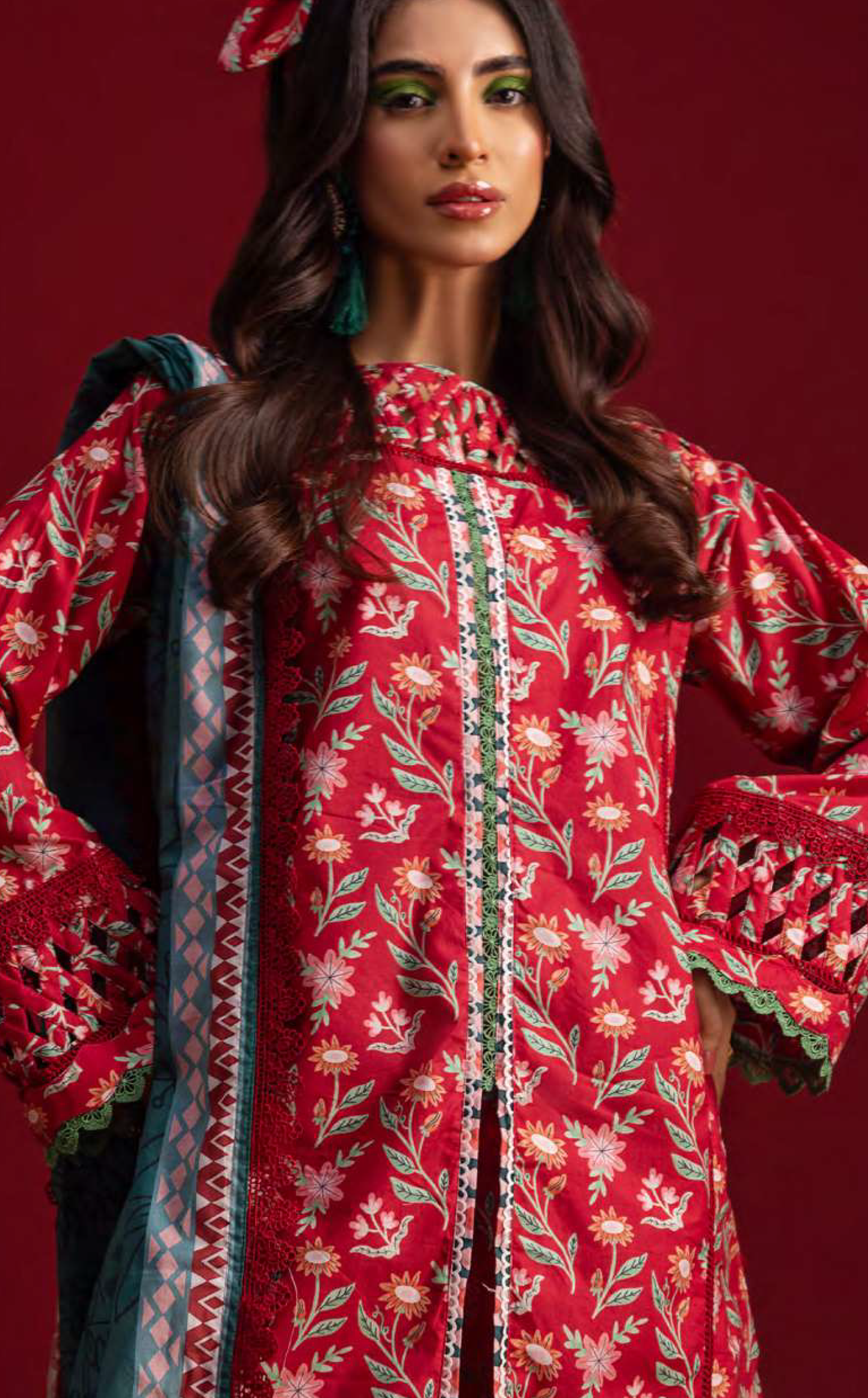 Alzohaib Coco Popup Digital Printed Cambric 3 Piece Unstitched Suit AZ24CP-V2 D-11 Alzohaib Coco Popup Digital Printed Cambric 3 Piece Unstitched Suit AZ24CP-V2 D-11
