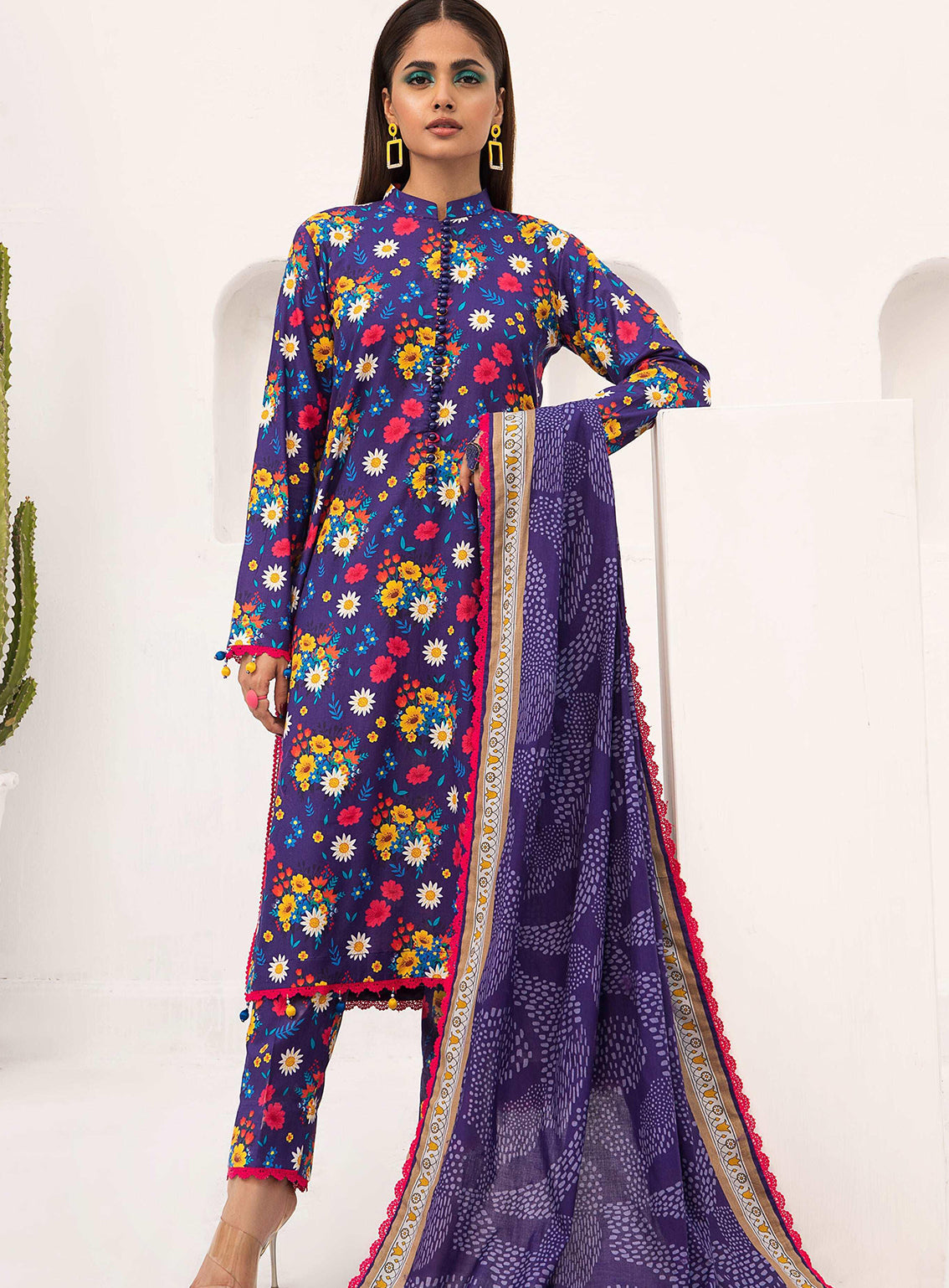 Alzohaib Coco Popup Printed Cambric 3 Piece Unstitched Suit AZ24CP CPC-24-08 Alzohaib Coco Popup Printed Cambric 3 Piece Unstitched Suit AZ24CP CPC-24-08