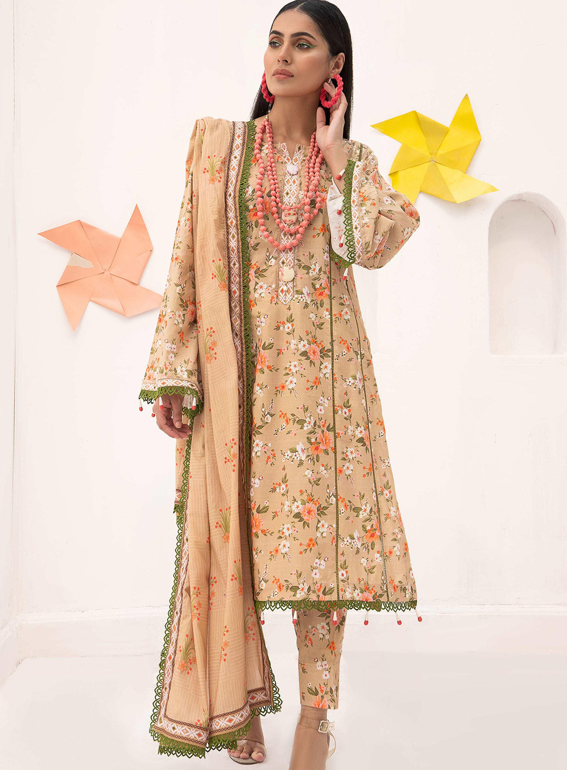Alzohaib Coco Popup Printed Cambric 3 Piece Unstitched Suit AZ24CP CPC-24-10 Alzohaib Coco Popup Printed Cambric 3 Piece Unstitched Suit AZ24CP CPC-24-10