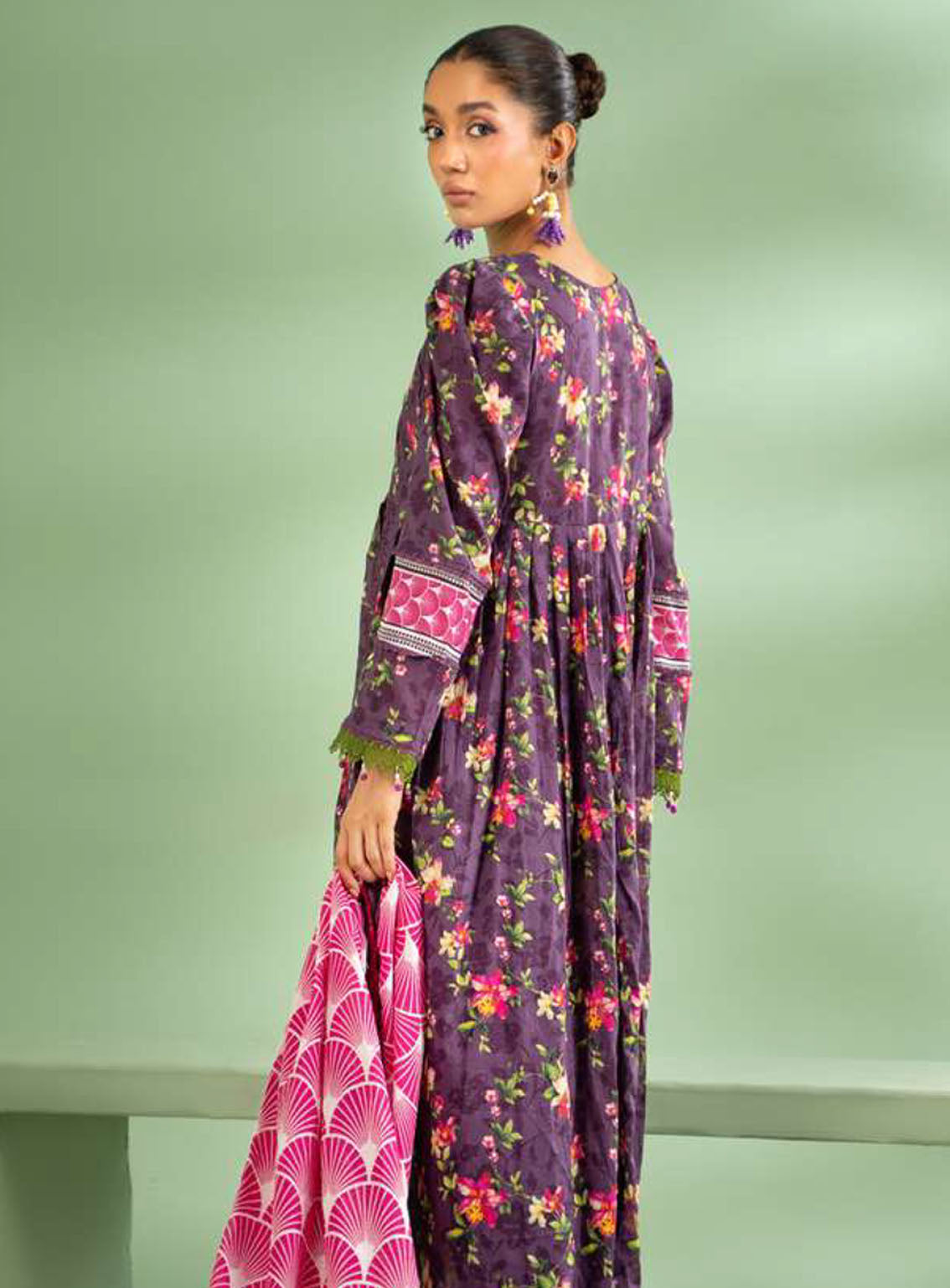 Alzohaib Colors Digital Printed Bana Doriya Dupatta Lawn 3 Piece Unstitched Suit AZ24CL CDB-01 Alzohaib Colors Digital Printed Bana Doriya Dupatta Lawn 3 Piece Unstitched Suit AZ24CL CDB-01