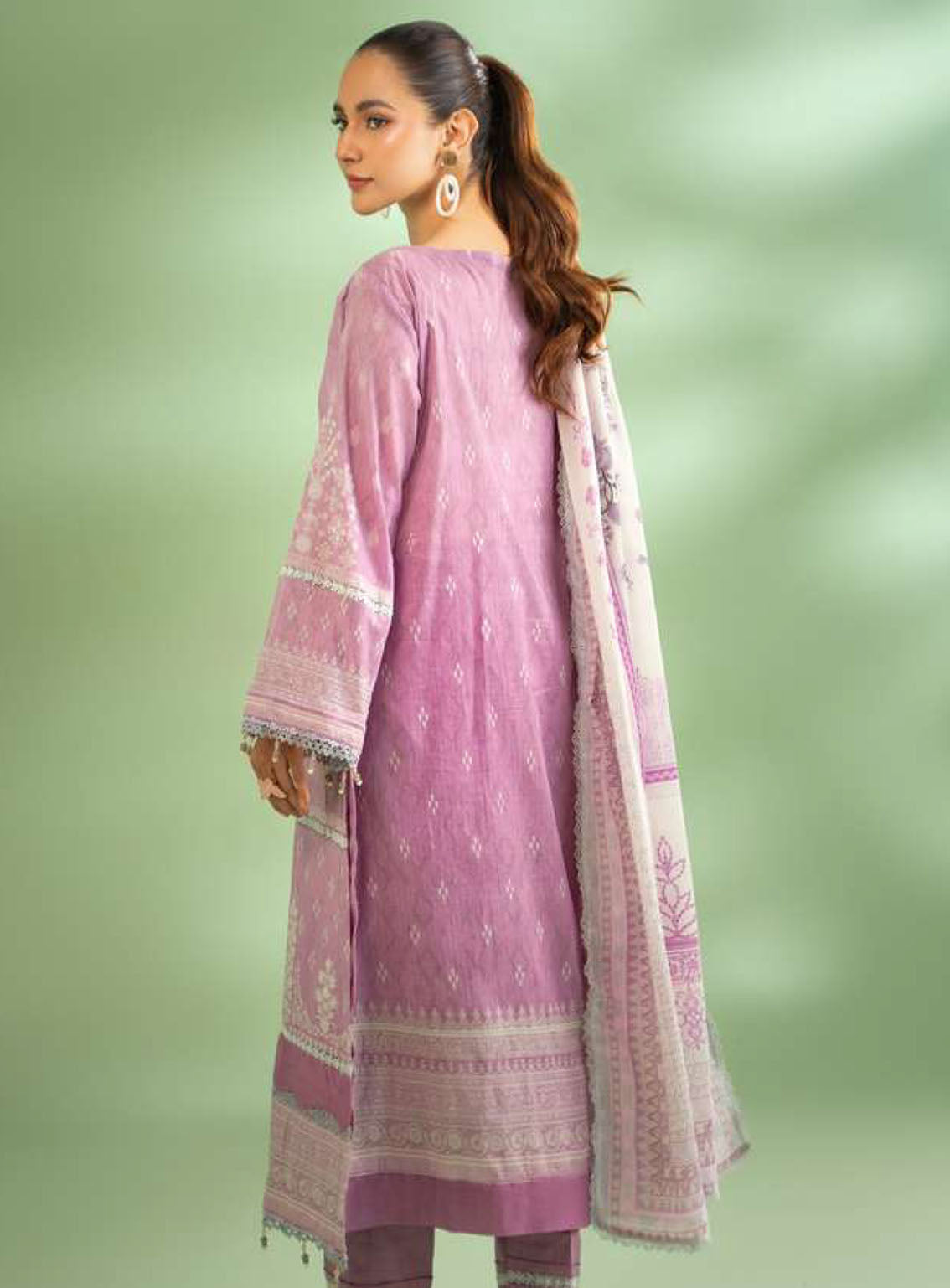 Alzohaib Colors Digital Printed Bana Doriya Dupatta Lawn 3 Piece Unstitched Suit AZ24CL CDB-04 Alzohaib Colors Digital Printed Bana Doriya Dupatta Lawn 3 Piece Unstitched Suit AZ24CL CDB-04