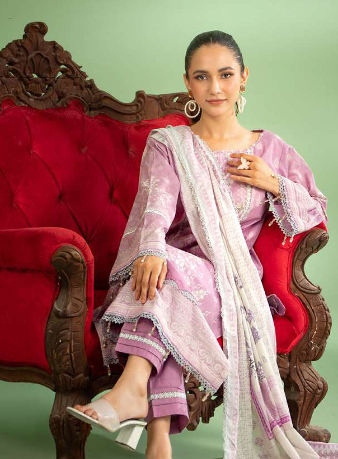 Alzohaib Colors Digital Printed Bana Doriya Dupatta Lawn 3 Piece Unstitched Suit AZ24CL CDB-04 Alzohaib Colors Digital Printed Bana Doriya Dupatta Lawn 3 Piece Unstitched Suit AZ24CL CDB-04