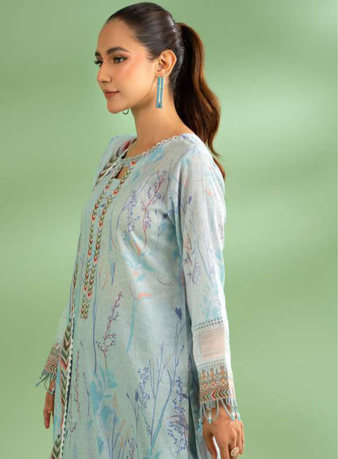 Alzohaib Colors Digital Printed Bana Doriya Dupatta Lawn 3 Piece Unstitched Suit AZ24CL CDB-05 Alzohaib Colors Digital Printed Bana Doriya Dupatta Lawn 3 Piece Unstitched Suit AZ24CL CDB-05