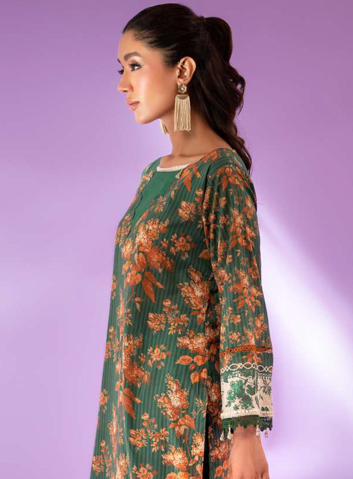 Alzohaib Colors Digital Printed Bana Doriya Dupatta Lawn 3 Piece Unstitched Suit AZ24CL CDB-07 Alzohaib Colors Digital Printed Bana Doriya Dupatta Lawn 3 Piece Unstitched Suit AZ24CL CDB-07