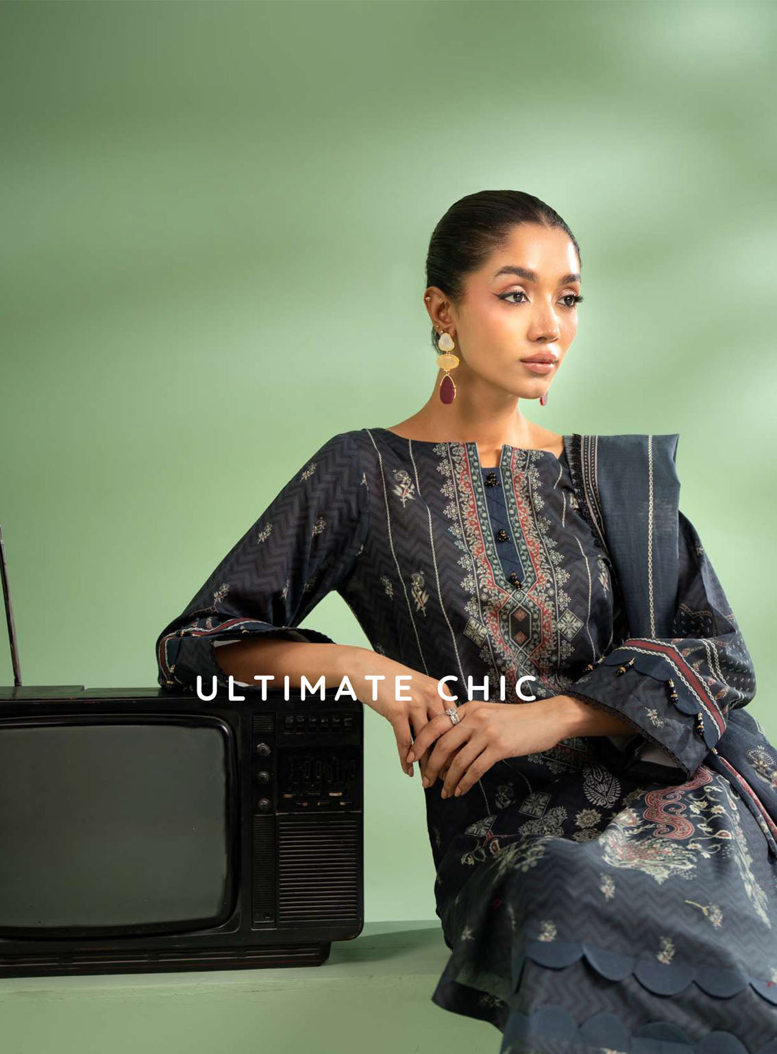 Alzohaib Colors Digital Printed Bana Doriya Dupatta Lawn 3 Piece Unstitched Suit AZ24CL CDB-09 Alzohaib Colors Digital Printed Bana Doriya Dupatta Lawn 3 Piece Unstitched Suit AZ24CL CDB-09