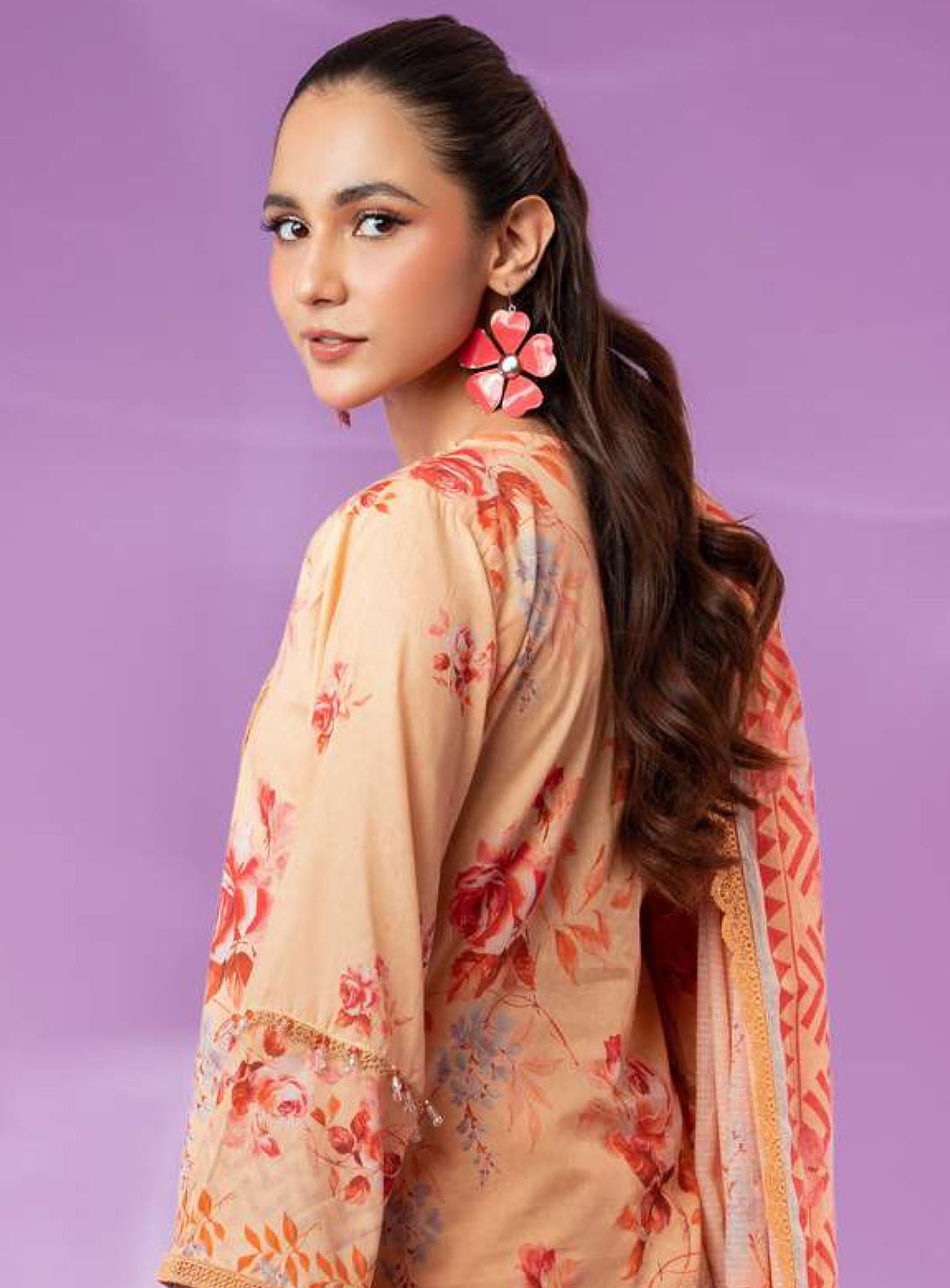 Alzohaib Colors Digital Printed Bana Doriya Dupatta Lawn 3 Piece Unstitched Suit AZ24CL CDB-11 Alzohaib Colors Digital Printed Bana Doriya Dupatta Lawn 3 Piece Unstitched Suit AZ24CL CDB-11