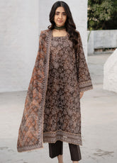 Alzohaib Colors Digital Printed Lawn 3 Piece Unstitched Suit AZ24CDP D-05