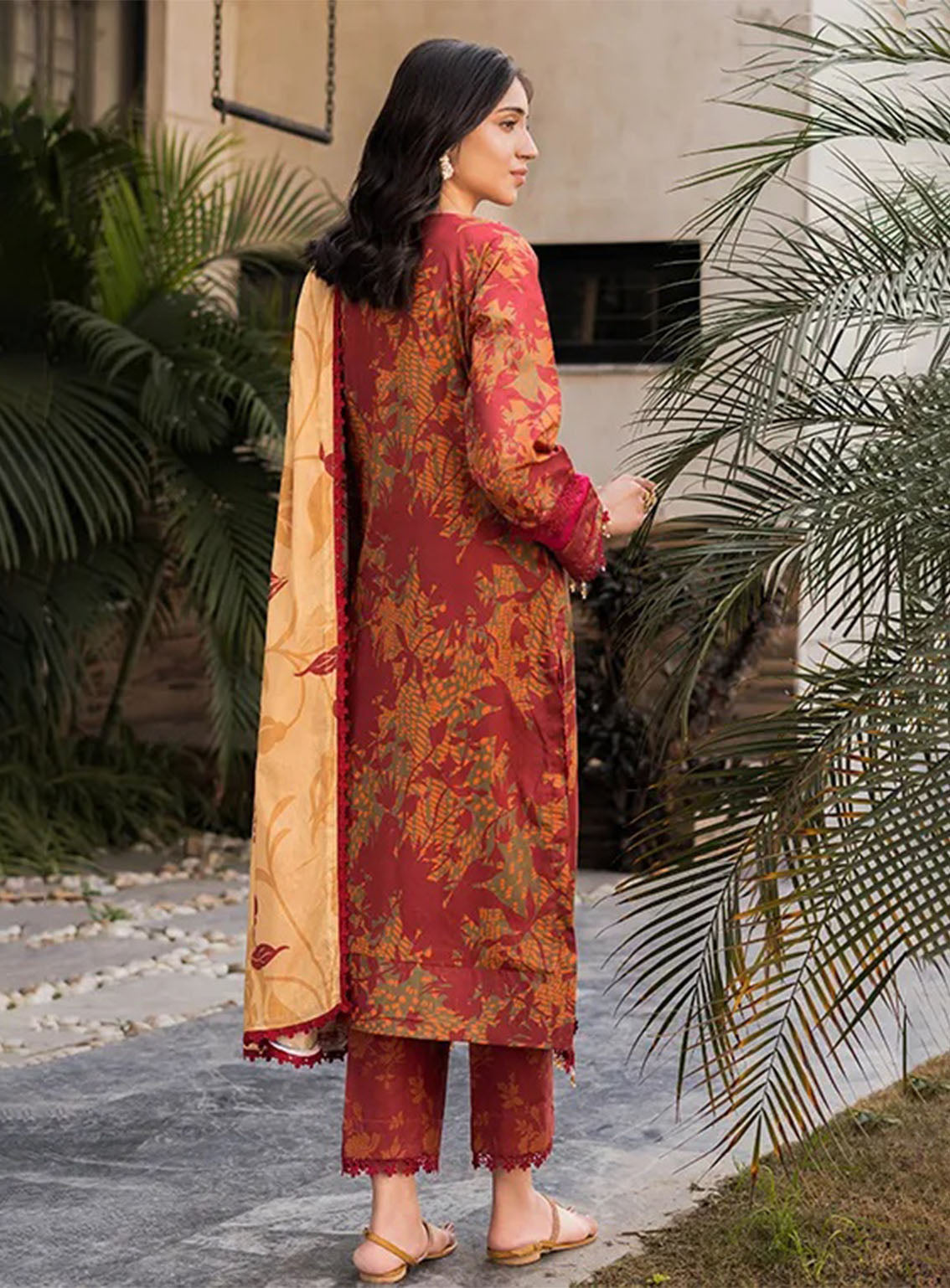 Alzohaib Luxury Printed Lawn 3 Piece Unstitched Suit AZ25LLP D-06 Alzohaib Luxury Printed Lawn 3 Piece Unstitched Suit AZ25LLP D-06