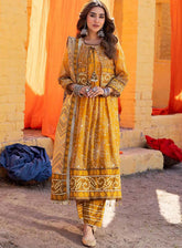 Alzohaib Monsoon Chunri Heritage Printed Lawn 3 Piece Unstitched Suit AZ24MCH MSH-05