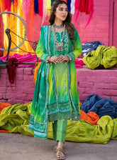 Alzohaib Monsoon Chunri Heritage Printed Lawn 3 Piece Unstitched Suit AZ24MCH MSH-09