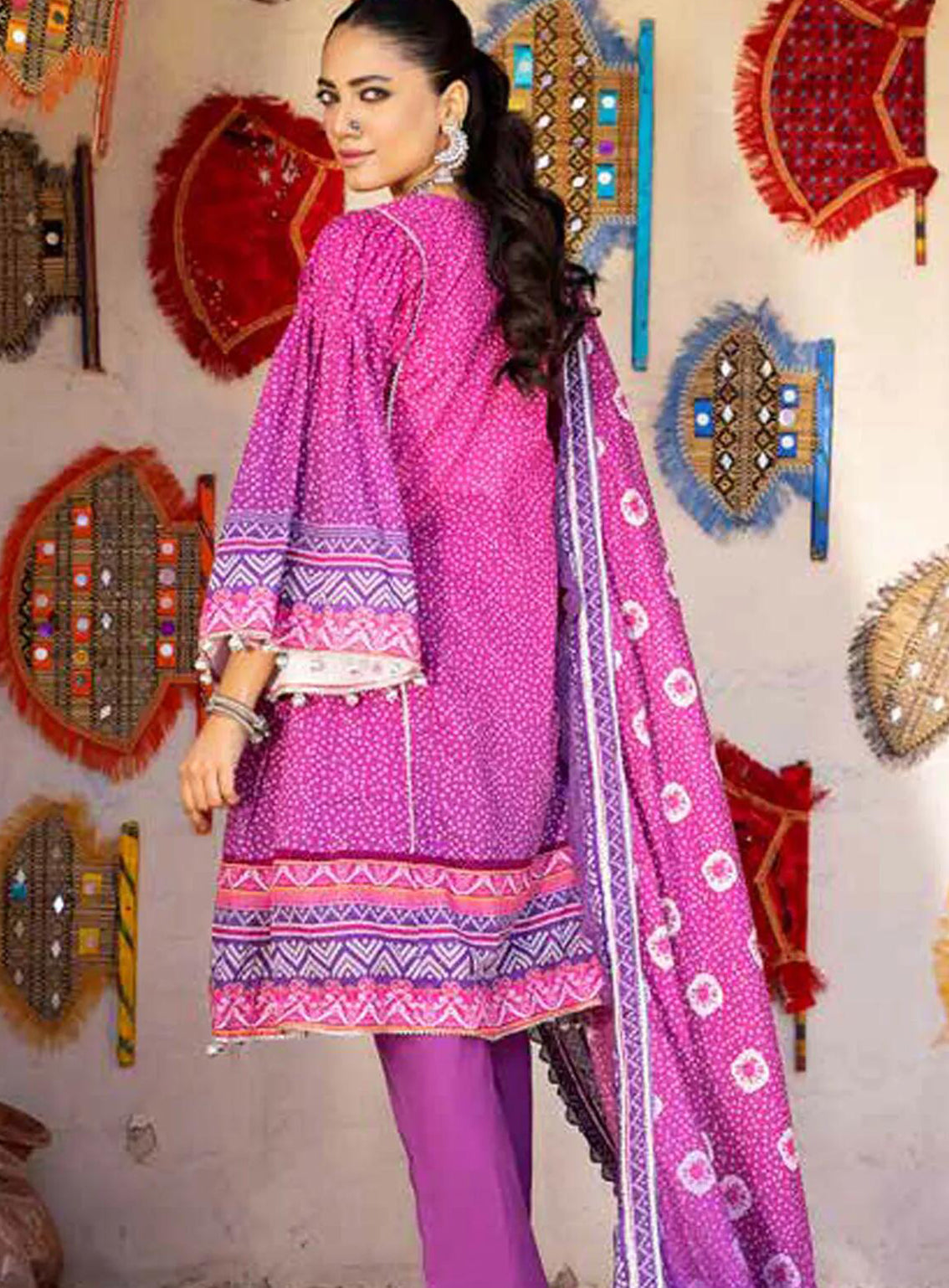 Alzohaib Monsoon Chunri Heritage Printed Lawn 3 Piece Unstitched Suit AZ24MCH MSH-10 Alzohaib Monsoon Chunri Heritage Printed Lawn 3 Piece Unstitched Suit AZ24MCH MSH-10