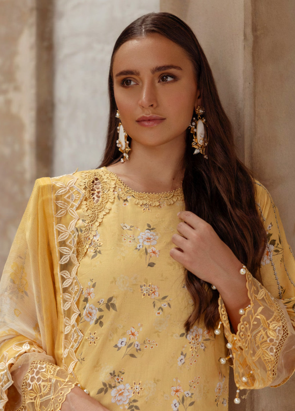 Alzohaib Sunshine Bloom Embroidered Cambric 3 Piece Unstitched Suit AZ24SBCW SB-02 Alzohaib Sunshine Bloom Embroidered Cambric 3 Piece Unstitched Suit AZ24SBCW SB-02