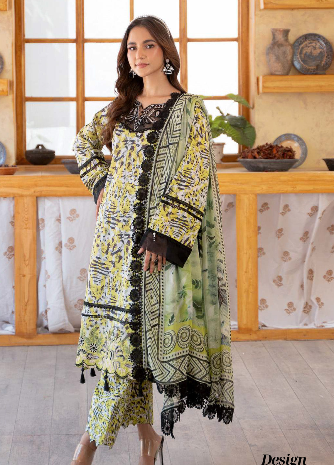 Alzohaib Sunshine Bloom Embroidered Lawn 3 Piece Unstitched Suit AZ24SBPK D-SPK-07 Alzohaib Sunshine Bloom Embroidered Lawn 3 Piece Unstitched Suit AZ24SBPK D-SPK-07