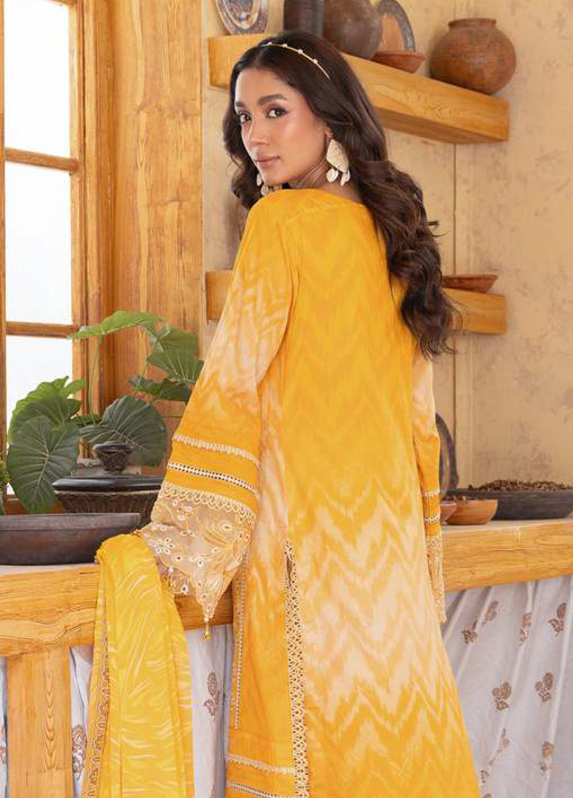 Alzohaib Sunshine Bloom Embroidered Lawn 3 Piece Unstitched Suit AZ24SBPK D-SPK-08 Alzohaib Sunshine Bloom Embroidered Lawn 3 Piece Unstitched Suit AZ24SBPK D-SPK-08
