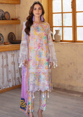 Alzohaib Sunshine Bloom Embroidered Lawn 3 Piece Unstitched Suit AZ24SBPK D-SPK-09