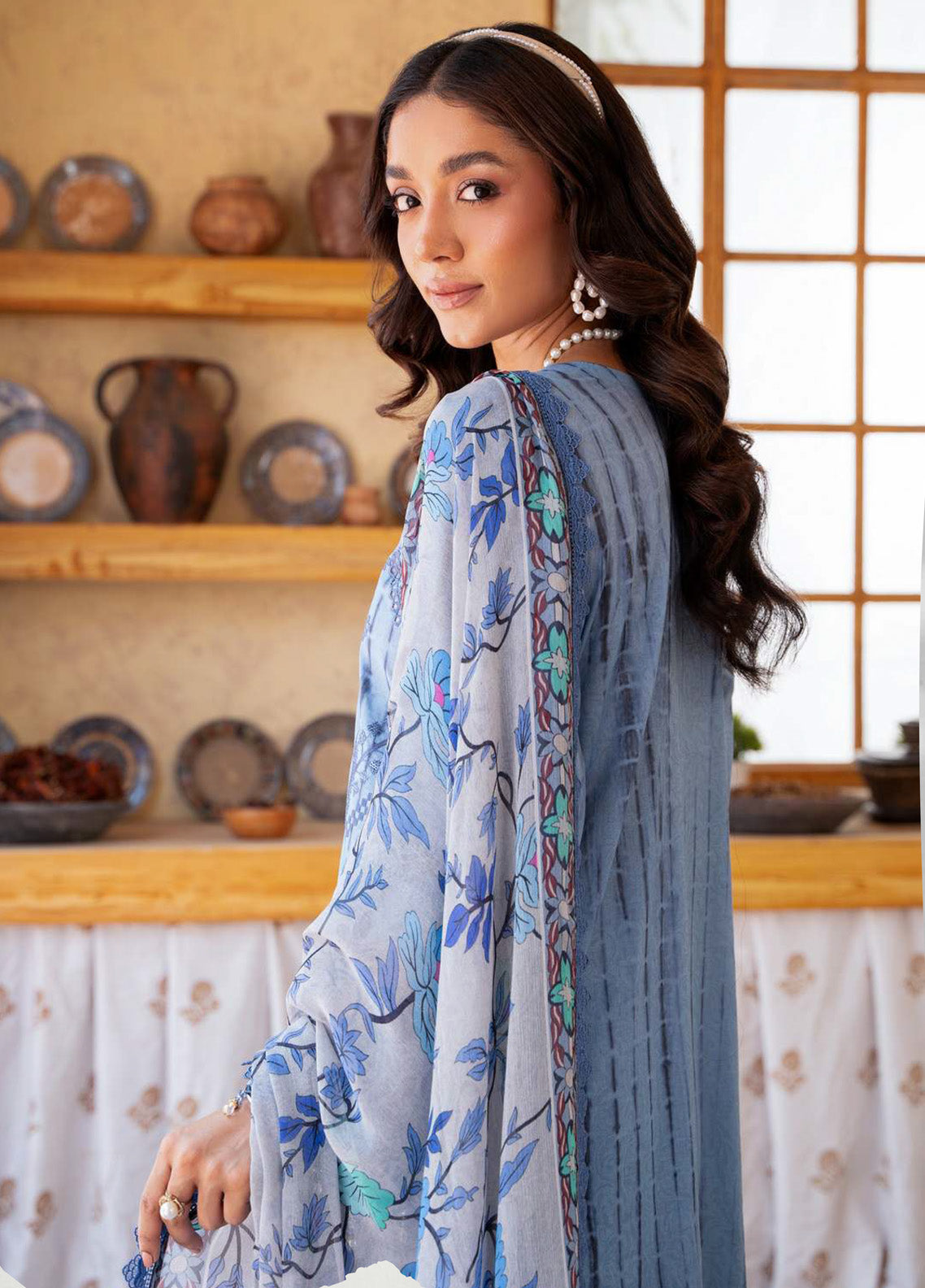 Alzohaib Sunshine Bloom Embroidered Lawn 3 Piece Unstitched Suit AZ24SBPK D-SPK-13 Alzohaib Sunshine Bloom Embroidered Lawn 3 Piece Unstitched Suit AZ24SBPK D-SPK-13