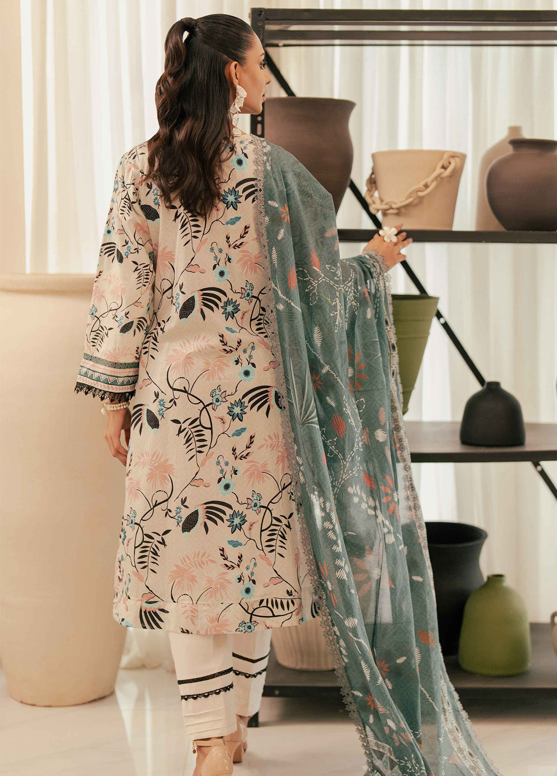 Alzohaib Sunshine Bloom Printed Cotton Satin 3 Piece Unstitched Suit AZ24SB SCS-12 Alzohaib Sunshine Bloom Printed Cotton Satin 3 Piece Unstitched Suit AZ24SB SCS-12