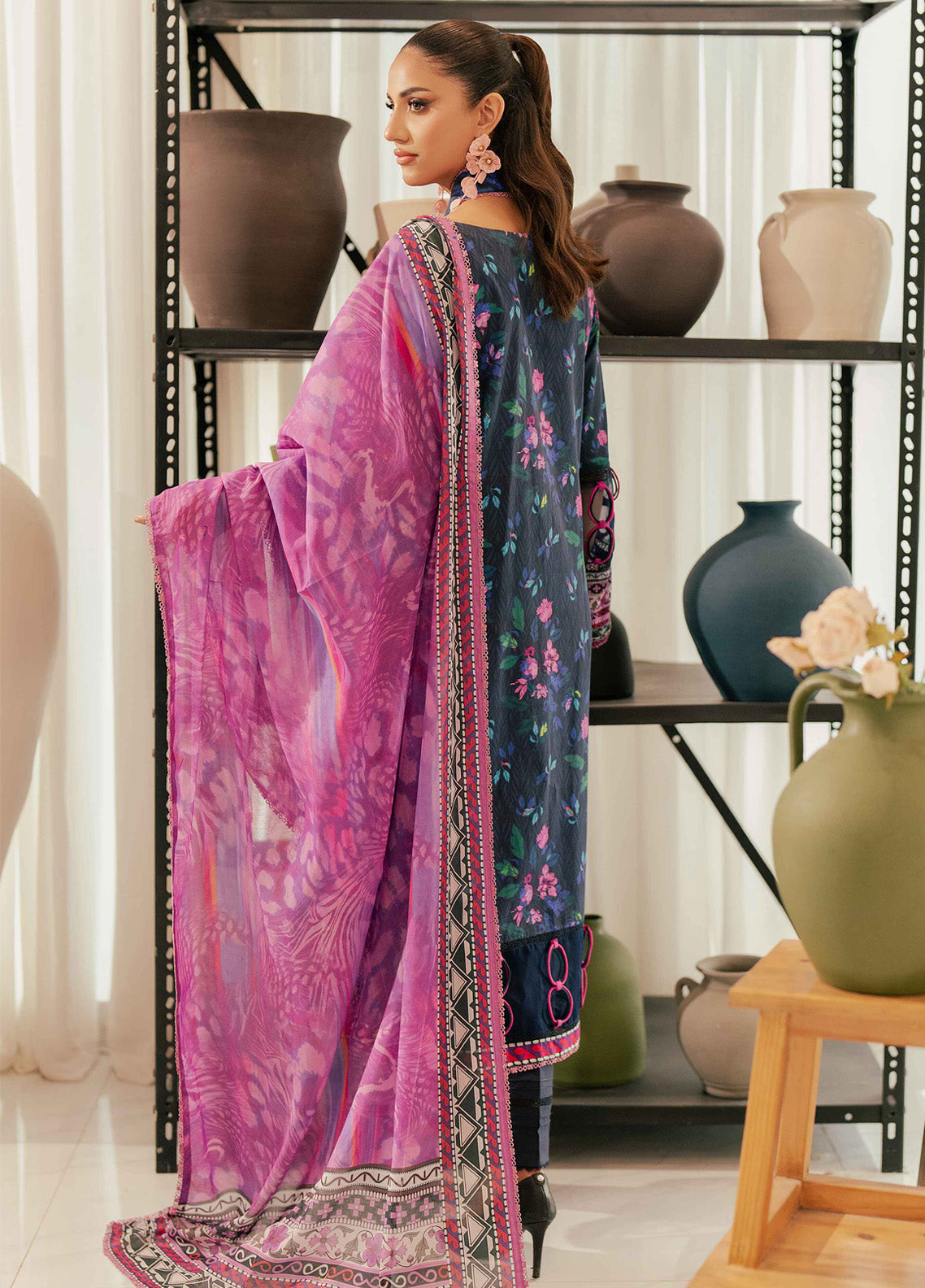 Alzohaib Sunshine Bloom Printed Cotton Satin 3 Piece Unstitched Suit AZ24SB SCS-13 Alzohaib Sunshine Bloom Printed Cotton Satin 3 Piece Unstitched Suit AZ24SB SCS-13