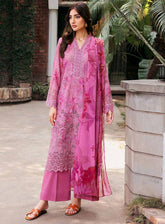 Amal By Motifz Embroidered Lawn 3 Piece Unstitched Suit MT25EELD2 D-5360 AINE