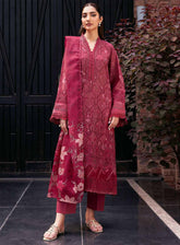 Amal By Motifz Embroidered Lawn 3 Piece Unstitched Suit MT25EELD2 D-5364 ALMA