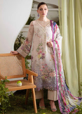 Amaya By Nureh Luxury Embroidered Chiffon 3 Piece Unstitched Suit NU25ALEC D-AM-19