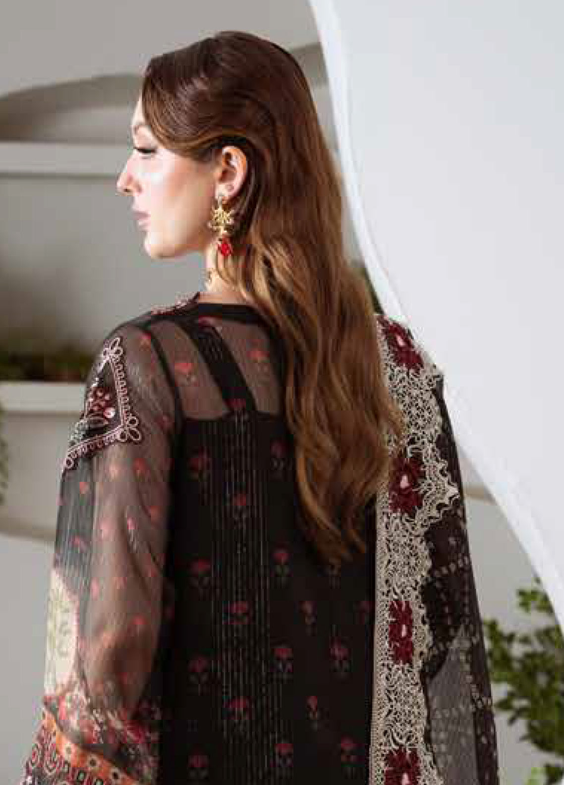 Amaya By Nureh Luxury Embroidered Chiffon 3 Piece Unstitched Suit NU25ALEC D-AM-22 Amaya By Nureh Luxury Embroidered Chiffon 3 Piece Unstitched Suit NU25ALEC D-AM-22