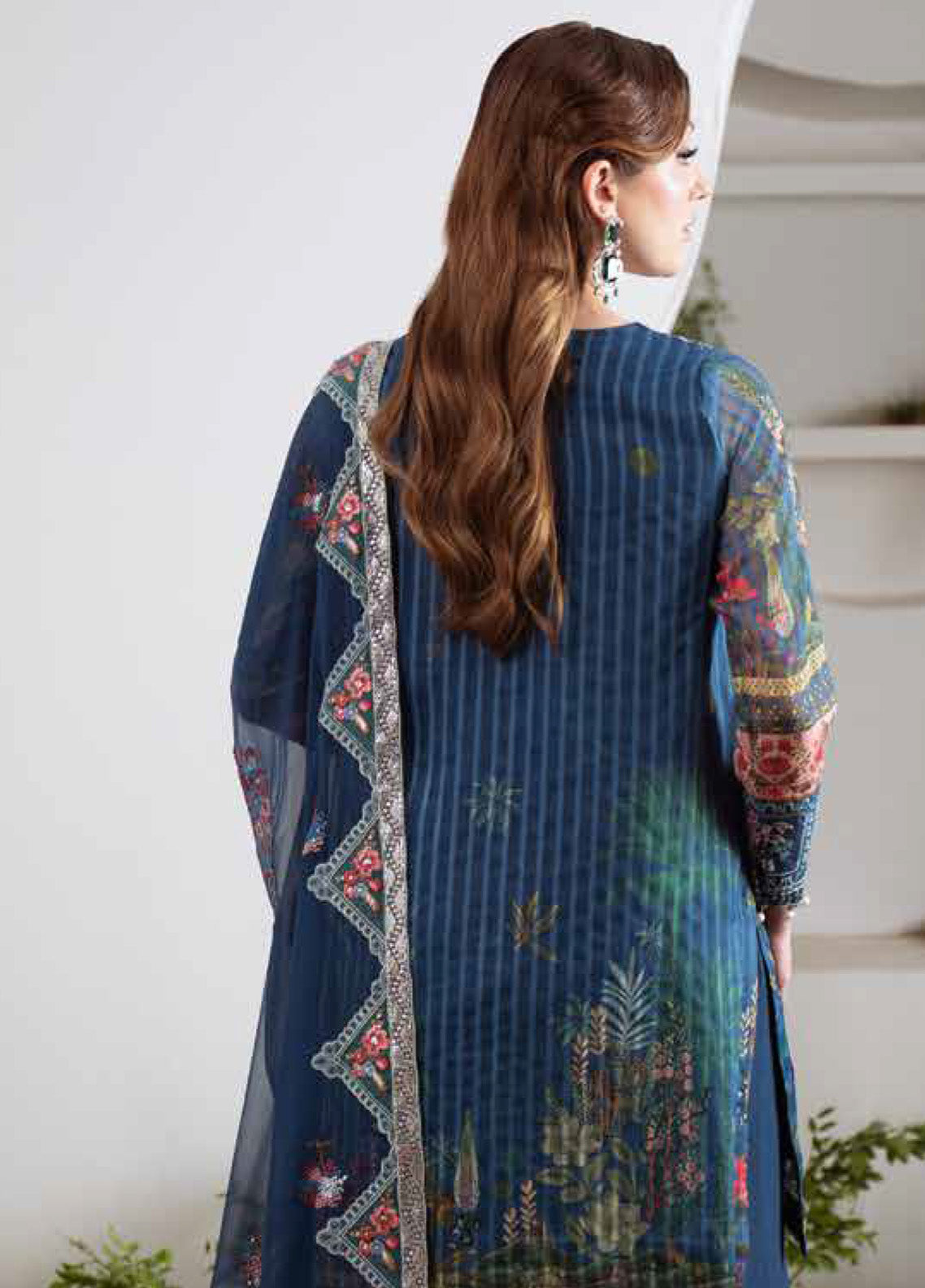 Amaya By Nureh Luxury Embroidered Chiffon 3 Piece Unstitched Suit NU25ALEC D-AM-23 Amaya By Nureh Luxury Embroidered Chiffon 3 Piece Unstitched Suit NU25ALEC D-AM-23