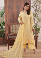Anaya By Soghat Creation Embroidered Cotton 3 Piece Unstitched Suit SC25A SEC-04