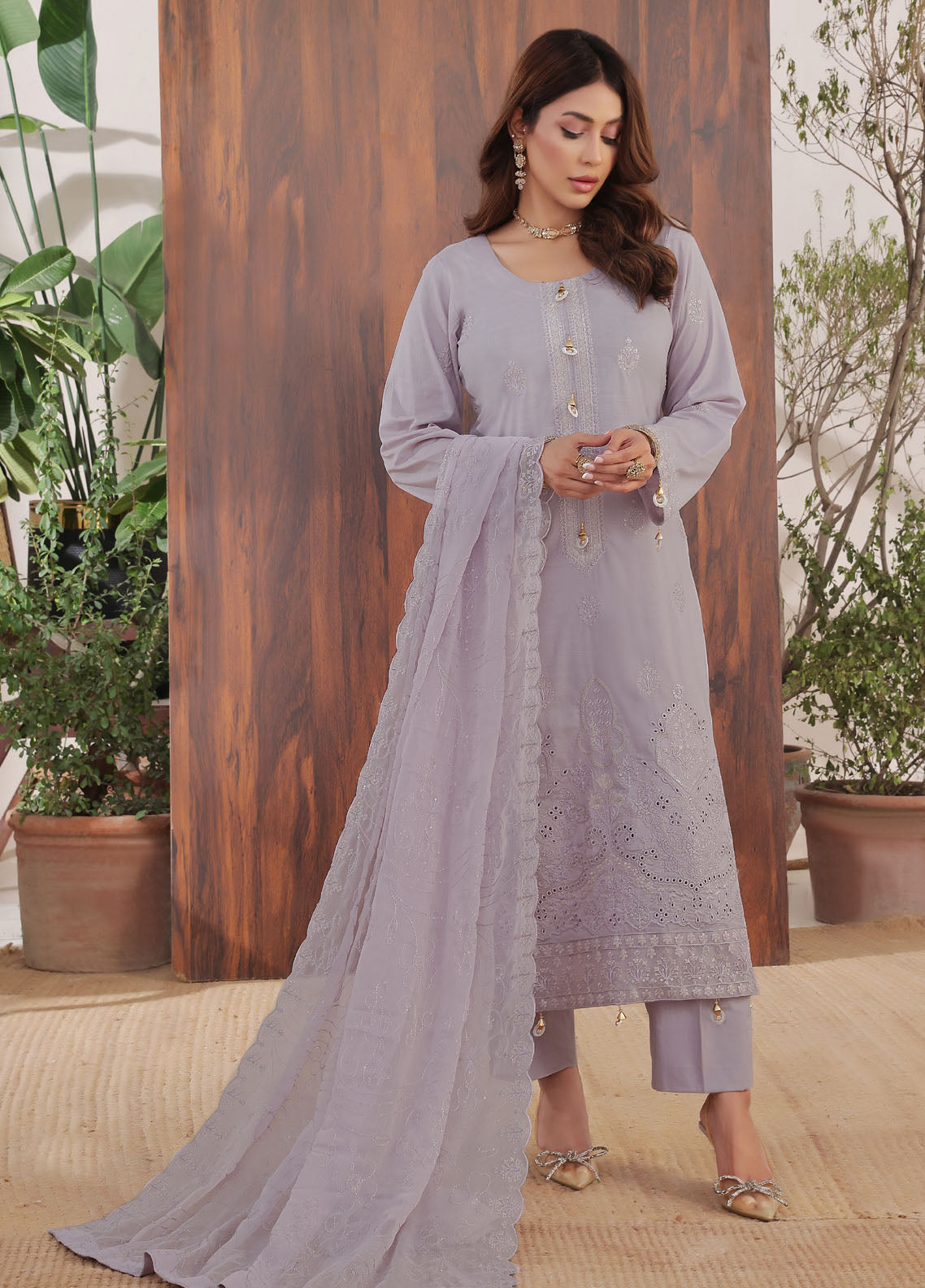 Anaya By Soghat Creation Embroidered Cotton 3 Piece Unstitched Suit SC25A SEC-05 Anaya By Soghat Creation Embroidered Cotton 3 Piece Unstitched Suit SC25A SEC-05