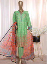 Anmol By HZ Textile Chikankari Embroidered Lawn 3 Piece Unstitched Suit HZ24AV2 ACE-23464