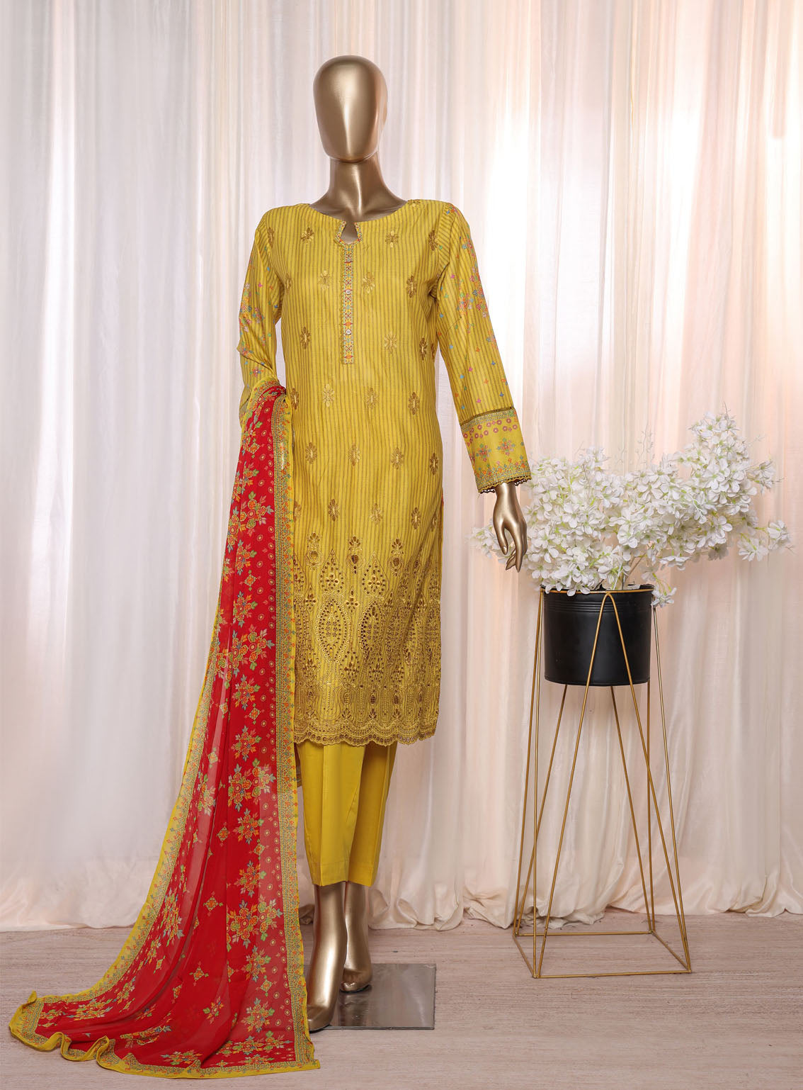 Anmol By HZ Textile Chikankari Embroidered Lawn 3 Piece Unstitched Suit HZ24AV2 ACE-23466 Anmol By HZ Textile Chikankari Embroidered Lawn 3 Piece Unstitched Suit HZ24AV2 ACE-23466