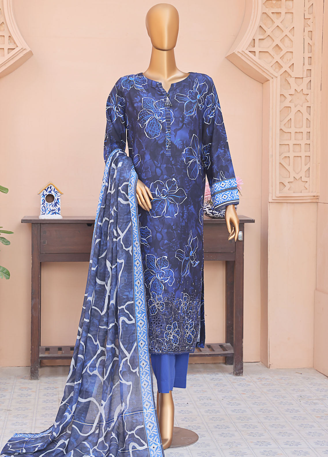 Anmol By HZ Textiles Embroidered Chikankari Linen 3 Piece Unstitched Suit HZ25ALCE ALS-1338 Anmol By HZ Textiles Embroidered Chikankari Linen 3 Piece Unstitched Suit HZ25ALCE ALS-1338