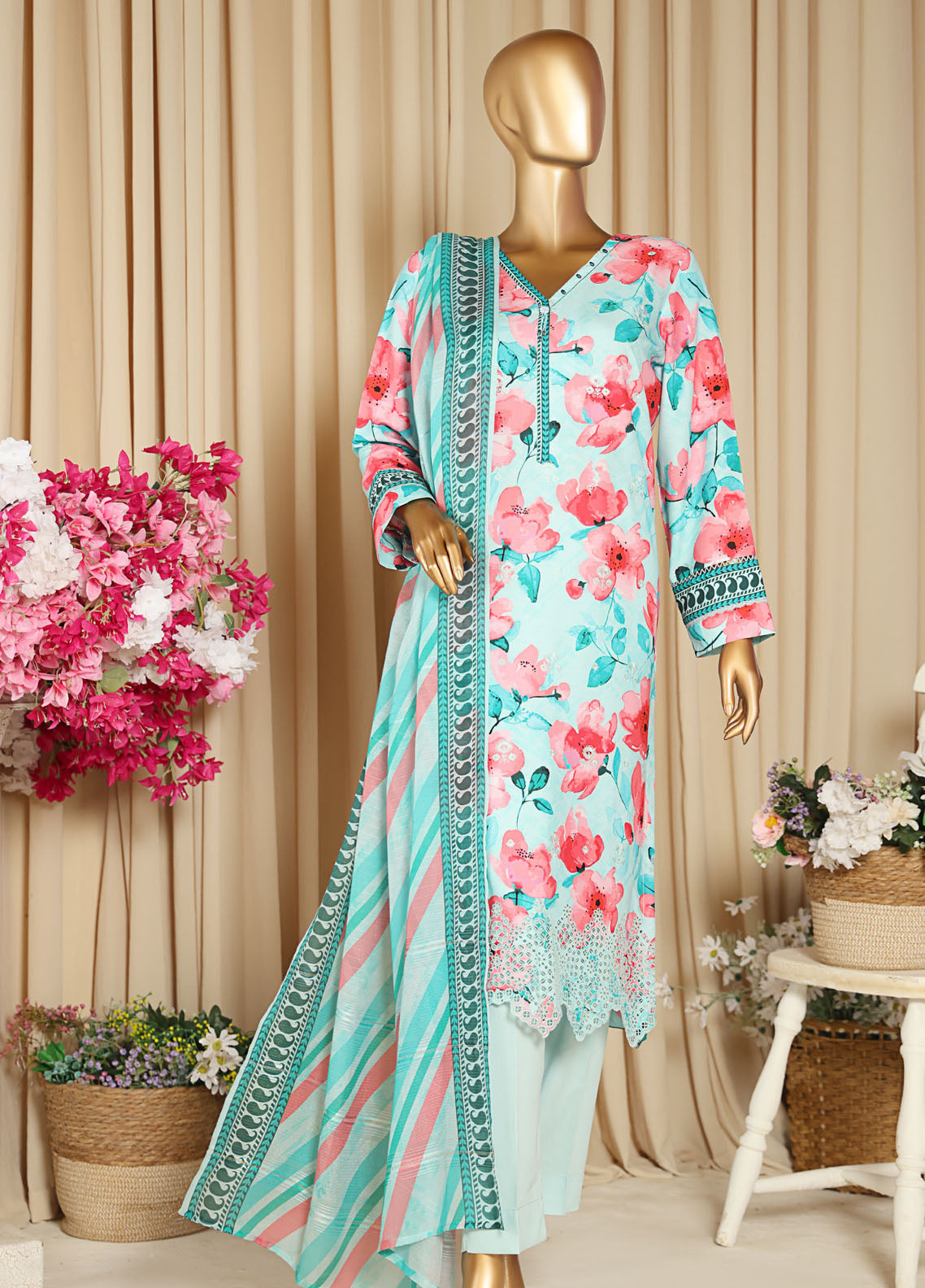 Anmol By HZ Textiles Embroidered Chikankari Linen 3 Piece Unstitched Suit HZ25ALCE ALS-1342 Anmol By HZ Textiles Embroidered Chikankari Linen 3 Piece Unstitched Suit HZ25ALCE ALS-1342