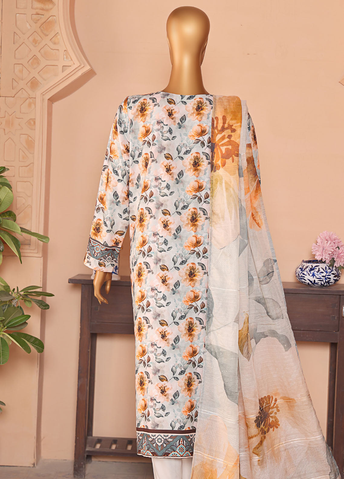 Anmol By HZ Textiles Embroidered Chikankari Linen 3 Piece Unstitched Suit HZ25ALCE ALS-1343 Anmol By HZ Textiles Embroidered Chikankari Linen 3 Piece Unstitched Suit HZ25ALCE ALS-1343