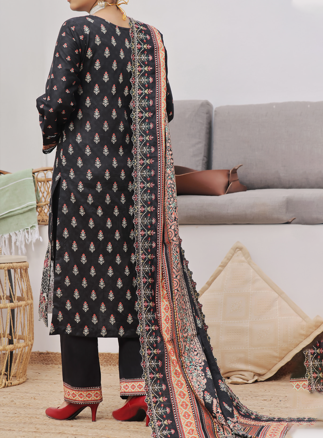 Anmol By VS Textile Embroidered Cottel 3 Piece Unstitched Suit VS24AC D-256 Anmol By VS Textile Embroidered Cottel 3 Piece Unstitched Suit VS24AC D-256