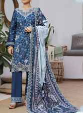 Anmol By VS Textile Embroidered Cottel 3 Piece Unstitched Suit VS24AC D-259