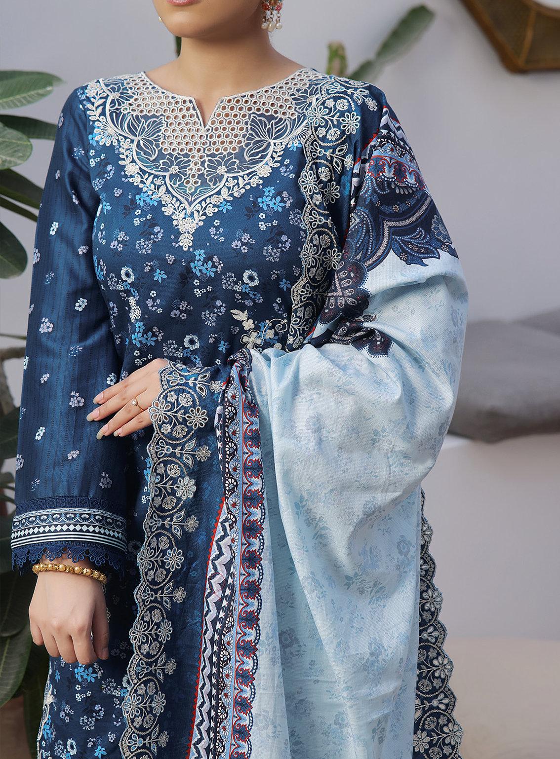 Anmol By VS Textile Embroidered Cottel 3 Piece Unstitched Suit VS24AC D-259 Anmol By VS Textile Embroidered Cottel 3 Piece Unstitched Suit VS24AC D-259