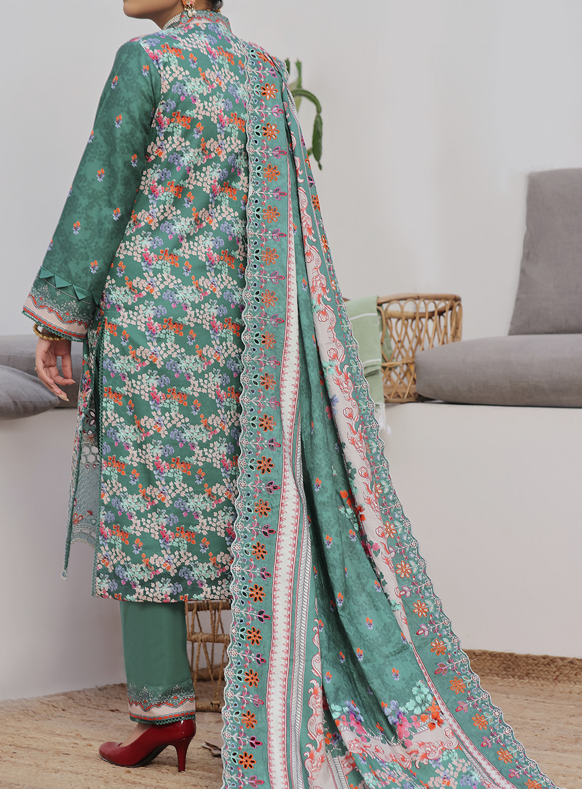 Anmol By VS Textile Embroidered Cottel 3 Piece Unstitched Suit VS24AC D-260 Anmol By VS Textile Embroidered Cottel 3 Piece Unstitched Suit VS24AC D-260