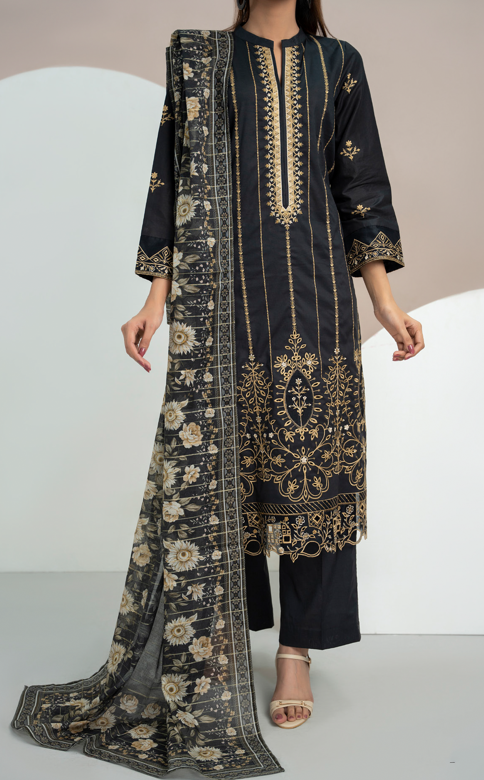 Anmol By VS Textile Embroidered Cotton 3 Piece Unstitched Suit VS24A ECV2-1012 Anmol By VS Textile Embroidered Cotton 3 Piece Unstitched Suit VS24A ECV2-1012