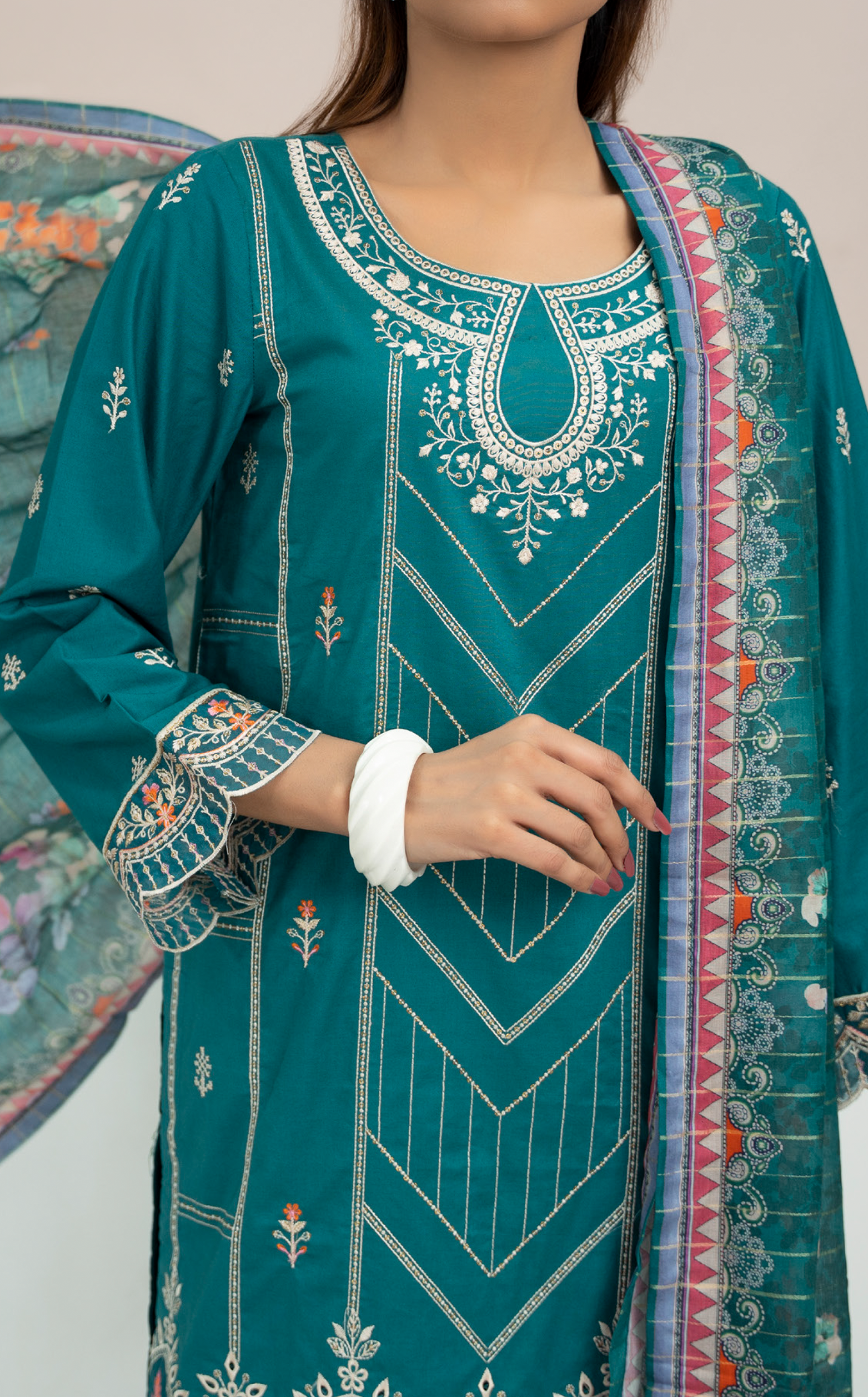 Anmol By VS Textile Embroidered Cotton 3 Piece Unstitched Suit VS24A ECV2-1014 Anmol By VS Textile Embroidered Cotton 3 Piece Unstitched Suit VS24A ECV2-1014