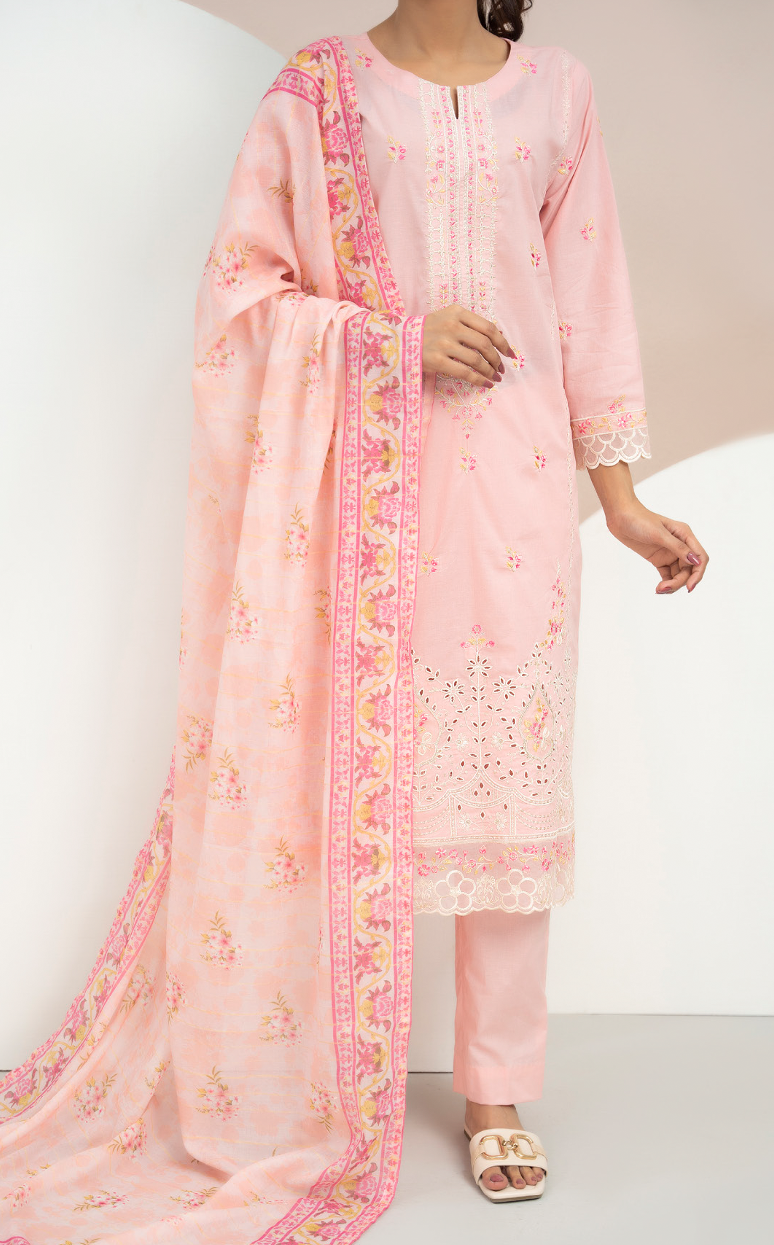 Anmol By VS Textile Embroidered Cotton 3 Piece Unstitched Suit VS24A ECV2-1015 Anmol By VS Textile Embroidered Cotton 3 Piece Unstitched Suit VS24A ECV2-1015