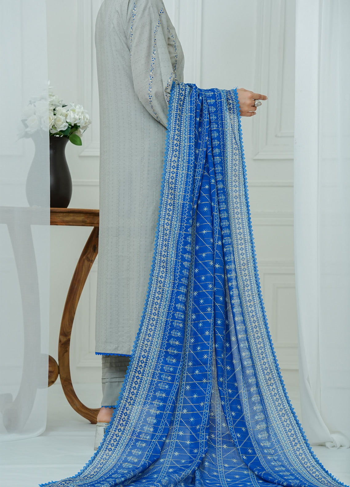 Anmol By VS Textile Embroidered Lawn 3 Piece Unstitched Suit VS25APE D-3436 Anmol By VS Textile Embroidered Lawn 3 Piece Unstitched Suit VS25APE D-3436