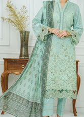 Anmol By VS Textile Embroidered Lawn 3 Piece Unstitched Suit VS25APE D-3439