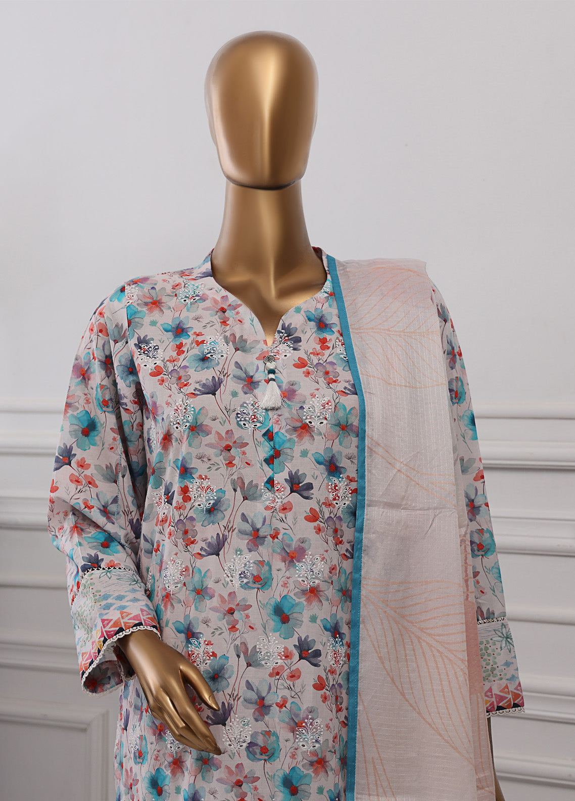 Anmol By HZ Textile Chikankari Embroidered Lawn 3 Piece Unstitched Suit HZ25A ACE-1072 Anmol By HZ Textile Chikankari Embroidered Lawn 3 Piece Unstitched Suit HZ25A ACE-1072
