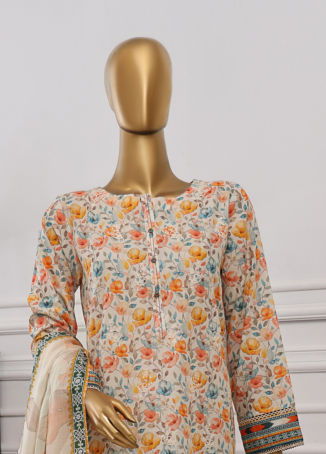 Anmol By HZ Textile Chikankari Embroidered Lawn 3 Piece Unstitched Suit HZ25A ACE-1073 Anmol By HZ Textile Chikankari Embroidered Lawn 3 Piece Unstitched Suit HZ25A ACE-1073